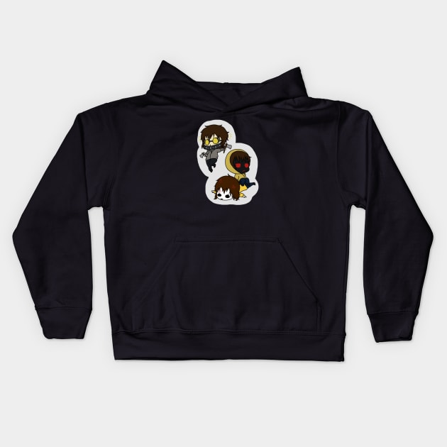 Creepypasta Proxies Kids Hoodie by LillyTheChibi